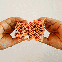 3D печать,материалы, Английский аспирант создал машину для изготовления 3D-форм из ткани